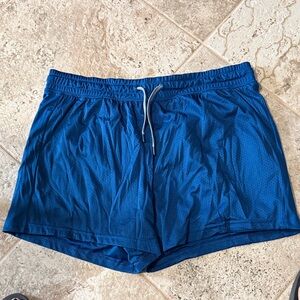 Athletic Works Blue Women's Athletic Shorts